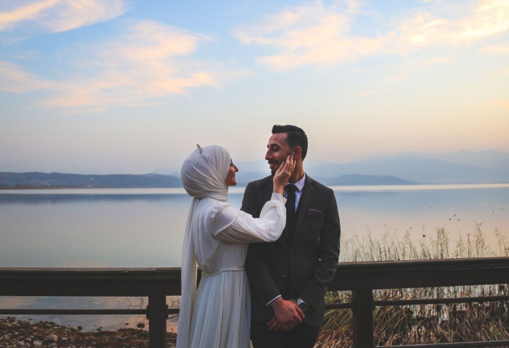 Guests at a Muslim Matchmaking Event